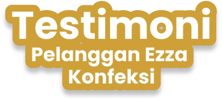 testimoni dari customer ezza konfeksi