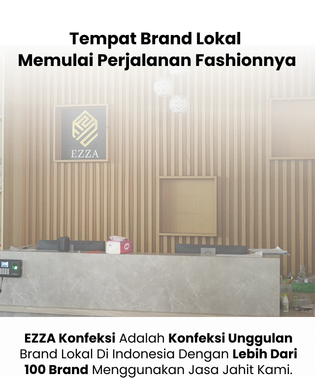 ezza konfeksi tempat maklon brand lokal dan internarional